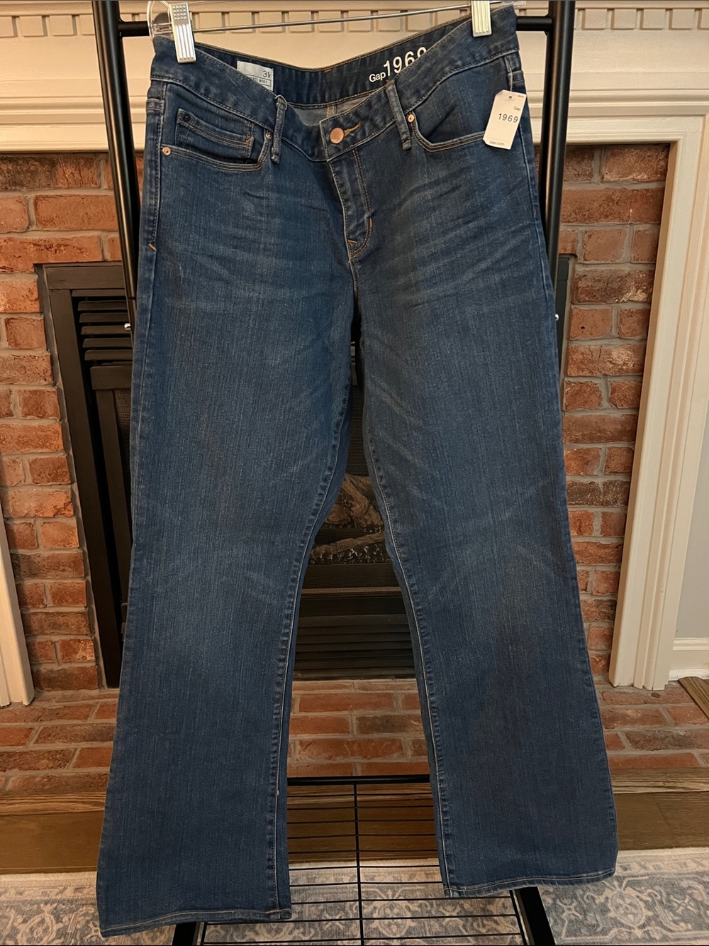 GAP Women's Dark Blue Bootcut Jeans
